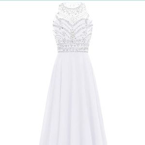 White Formal Dress